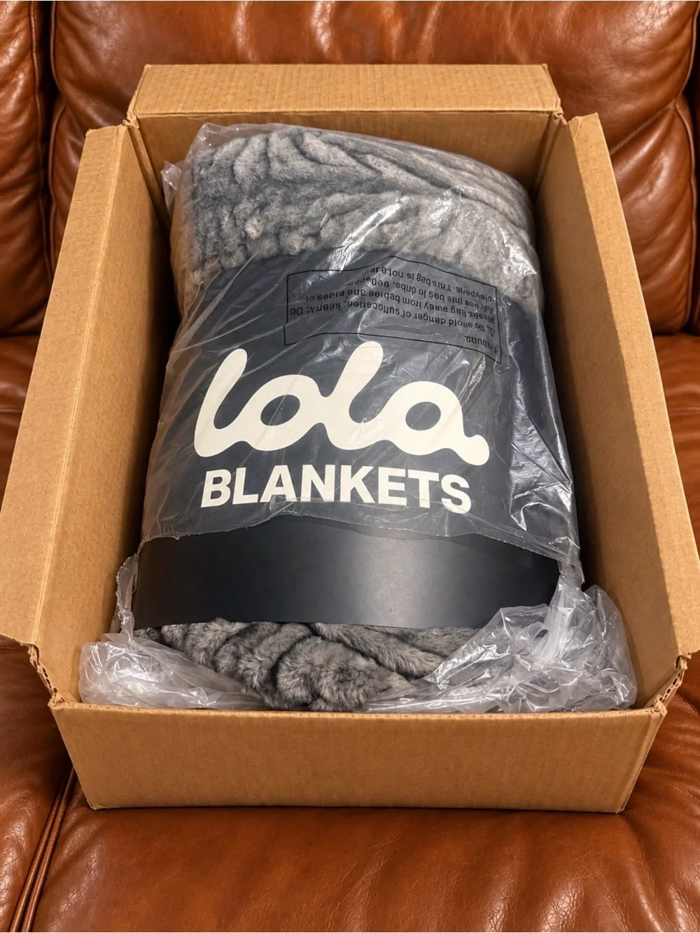 Lola Blanket- The Lola XL- Timberwolf Tip Dye